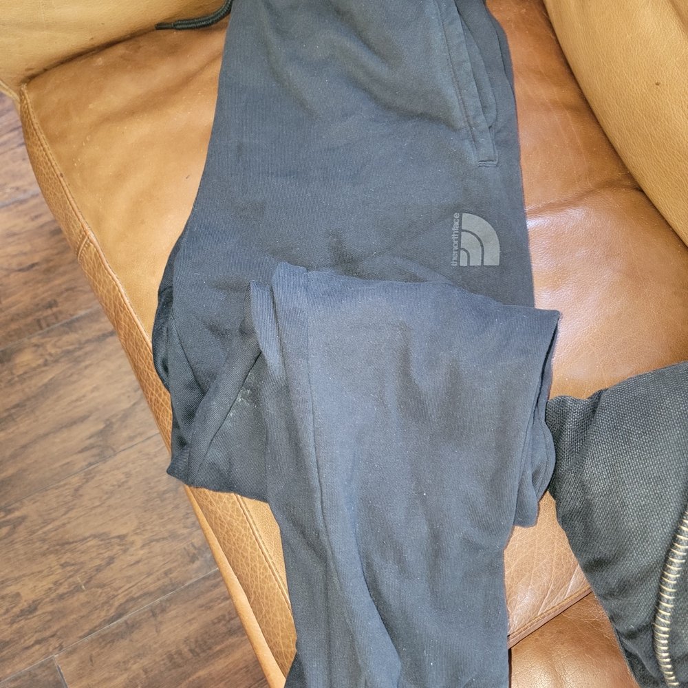 The North Face Gray Fleece Joggers
